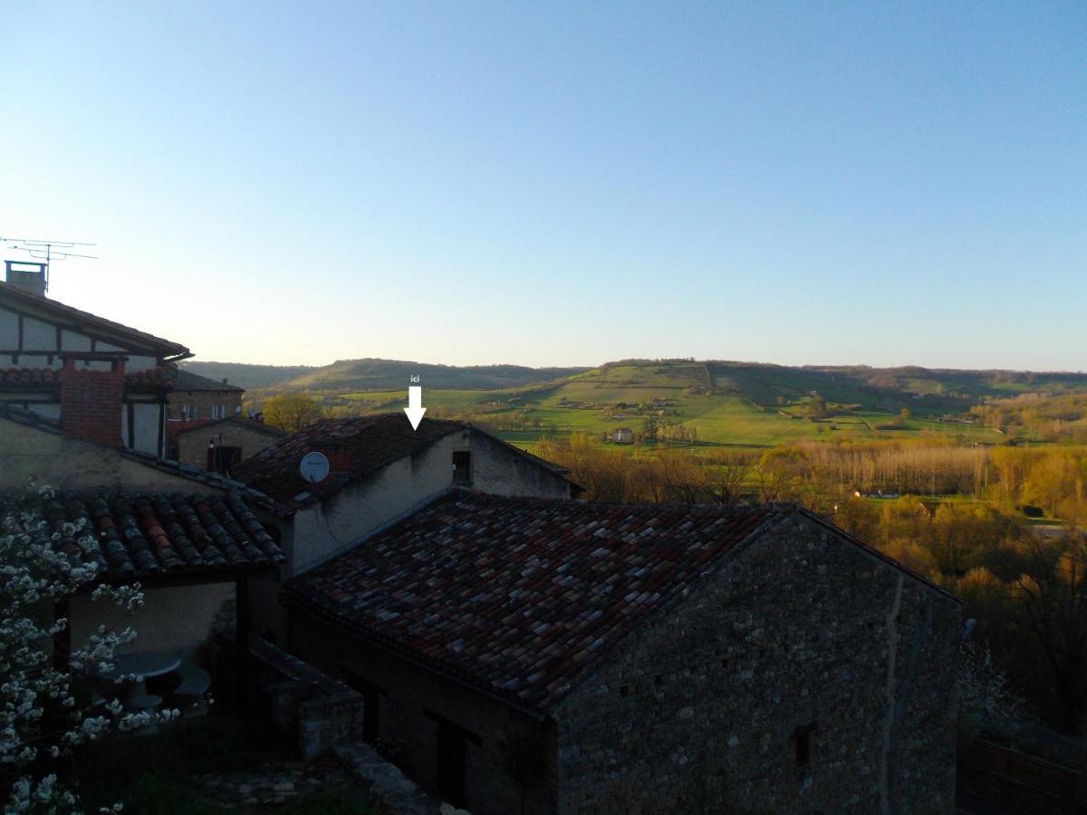 Maison Atypique A Cordes-Sur-Ciel 2 Chambres Eksteriør billede
